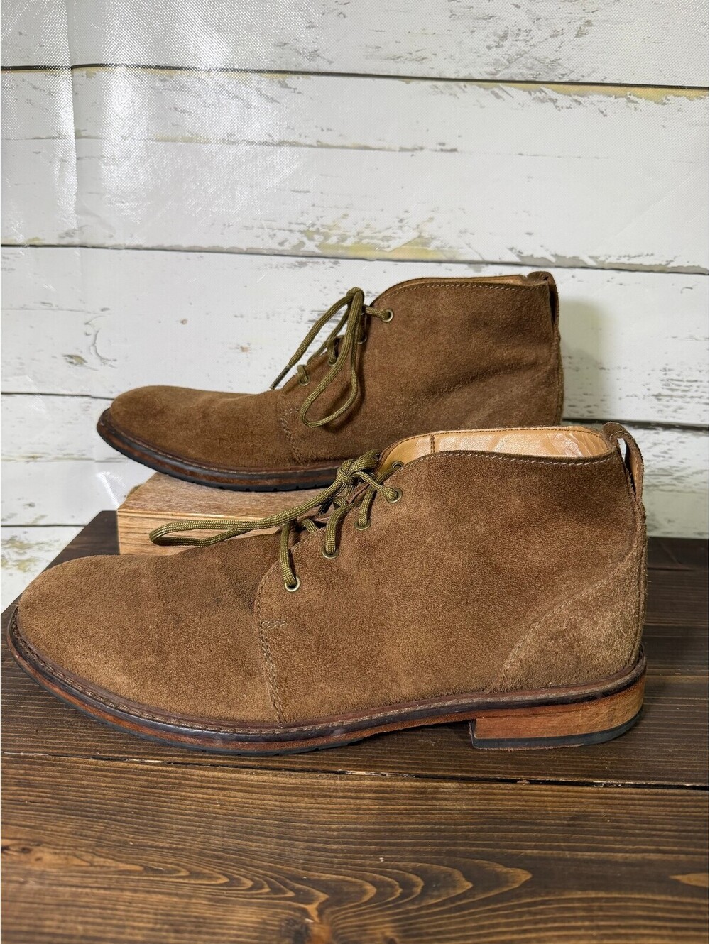 Clarks Clarkdale Base Taupe Suede Chukka Boot Men's Size 12